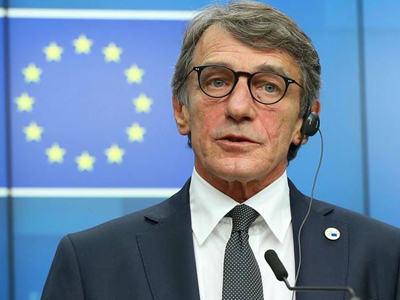 رئيس البرلمان الأوروبي يدعو إلى السماح لدول غربي البلقان بالانضمام إلى الاتحاد الأوروبي 