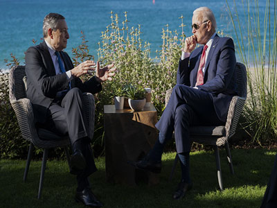 بايدن ورئيس الحكومة الايطالية يتفقان على الأولويات السياسية المشتركة بما في ذلك الملف الليبي 