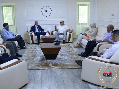 الأكاديمية الليبية للدراسات العليا تناقش افاق التعاون العلمي مع مؤسسة الطاقة الذرية  