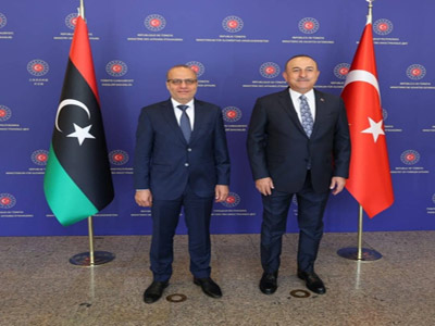 وزير خارجية تركيا يؤكد دعم بلاده لجهود المجلس الرئاسي