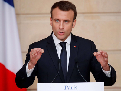 الرئيس الفرنسي يطلب من رئيسة الوزراء تشكيل حكومة جديدة يتم تعيينها في يوليو