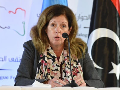 المستشارة الخاصة للأمين العام للأمم المتحدة حول ليبيا ستيفاني وليامز 