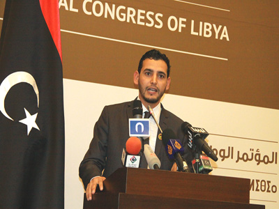 المتحدث الرسمي باسم المؤتمر الوطني العام  عمر حميدان