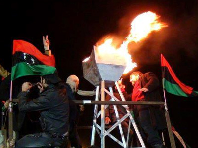 شعلة  ليبيا واحدة 
