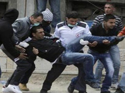 إصابة عدد من الفلسطينيين برصاص الاحتلال في مواجهات شمال الخليل  