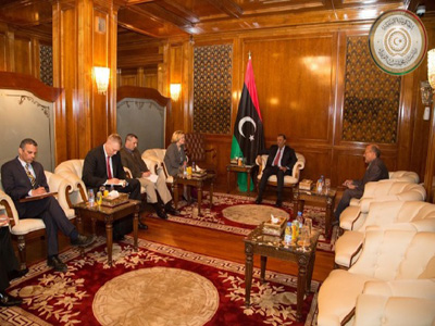 رئيس الحكومة يستقبل السفيرة الأمريكية المعتمدة لدى ليبيا 