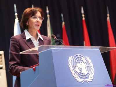 الأمينة التنفيذية للجنة الأمم المتحدة ريما خلف