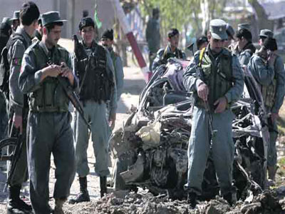 مقتل اربعة جنود أفغان إثر هجوم على قاعدة عسكرية جنوب البلاد 