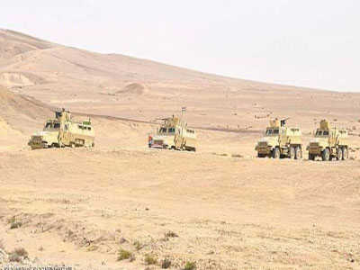 الجيش المصري يقضي على 13 تكفيرياً مسلحاً في سيناء