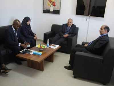 كاجمان يلتقي المبعوث الأممي الخاص إلى ليبيا 