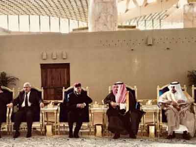 رئيس مجلس النواب يزور السفارة الليبية في الرياض ويلتقي عدد من المسؤولين في السعودية  