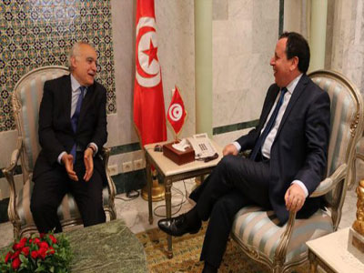 سلامة يبحث مع الجهيناوي بتونس تطورات الوضع في ليبيا 