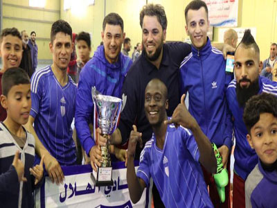 فريق الهلال يتوج بطلاً لبنغازي في كرة الصالات 