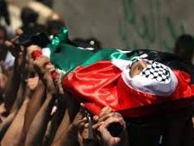 استشهاد شاب فلسطيني برصاص قوات الاحتلال الصهيوني شرق الخليل 