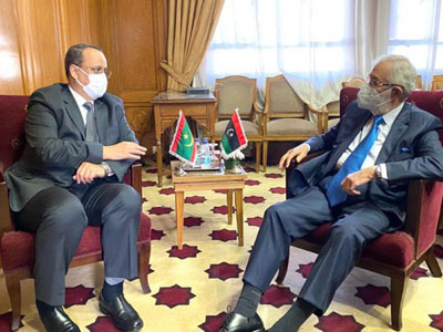 سيالة ووزير الخارجية الموريتاني يبحثان سبل تفعيل اتحاد المغرب العربي 