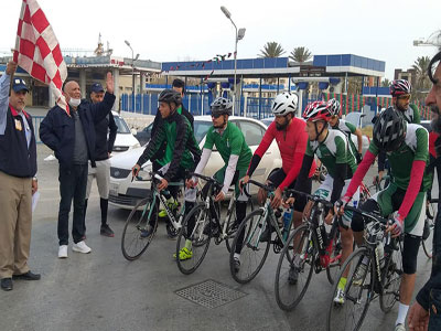 إنطلاق أول سباقات الاتحاد الفرعي للدراجات طرابلس للموسم الرياضي2021