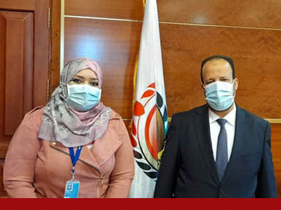 وزارة الصحة تبحث مع منظمة الصحة العالمية الوضع الصحي بالجنوب الليبي 