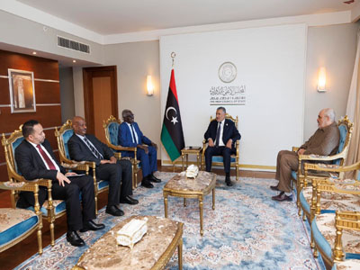 رئيس المجلس الأعلى للدولة يلتقي السفير السوداني لدى ليبيا  