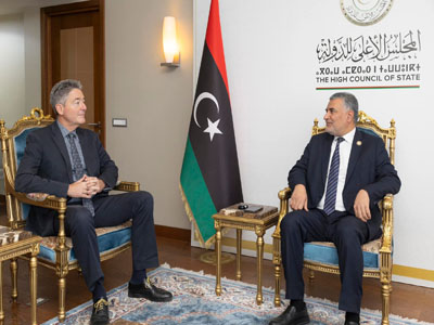 تكالة و والسفير الألماني يناقشان الدور الألماني في دعم المسار الديمقراطي الليبي 