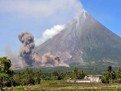  	بركان مايون في الفلبين
