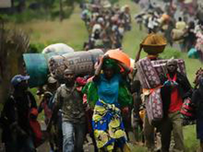  30 ألف نازح شرق الكونغو