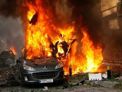 انفجارين بالعاصمة اللبنانية