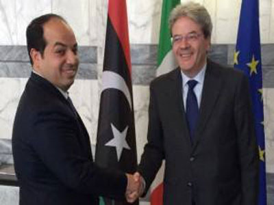 جينتيلوني: تمكن السلطات الليبية من حماية سواحلها أولوية أوروبية