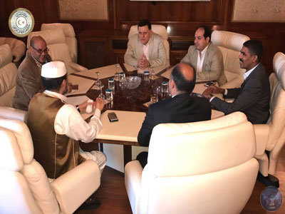 المجلس الرئاسي لحكومة الوفاق الوطني يعقد اجتماعا في طرابلس
