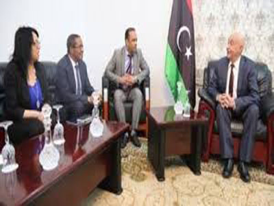 مبعوث الاتحاد الأفريقي يؤكد وجود خطوات إيجابية اتجاه الحوار الليبي 