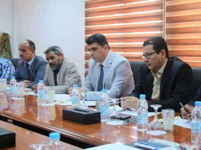 رئيس ديوان المحاسبة الليبي يلتقي عددا من رؤساء الأجهزة القضائية  