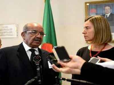 إتفاق بين الجزائر والإتحاد الأوربي حول المسار السياسي في ليبيا 