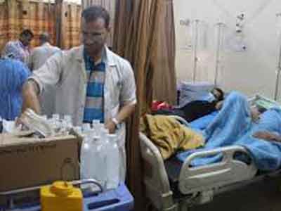 منظمة الصحة العالمية: ارتفاع عدد الإصابات بالكوليرا في اليمن الى 35217 حالة  