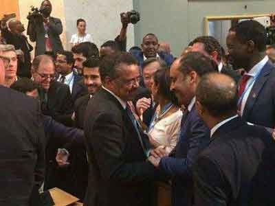 مشاركة ليبيا في انتخاب المدير العام لمنظمة الصحة العالمية  