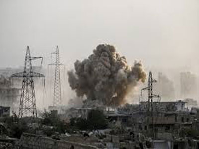 مقتل تسعة أشخاص في قصف صاروخي تعرض له ريف دمشق 