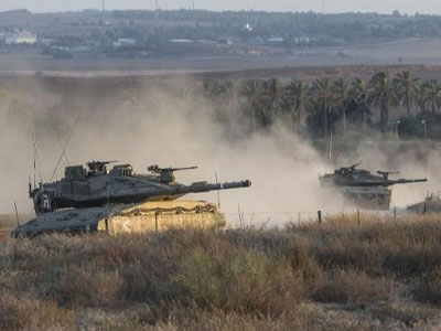 قوات الاحتلال الإسرائيلي تتوغل جنوب قطاع غزة
