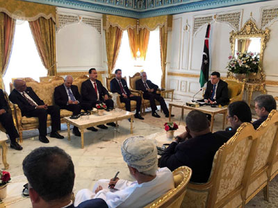 رئيس المجلس الرئاسي يلتقي سفراء دول عربية وأفريقية وغربية في تونس 