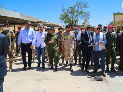 الإعلان عن بدء تنفيذ المرحلة الأولى لإعادة إعمار مطار طرابلس الدولي 
