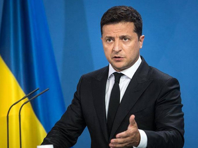 الرئيس الاوكراني يناقش مسار أوكرانيا للانضمام للاتحاد الأوروبي مع ماكرون 