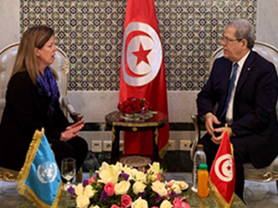 وزير الخارجية التونسي يجدد لوليامز دعم بلاده لكل مساعي استكمال المسار السياسي في ليبيا 