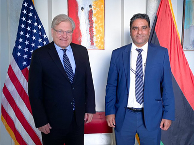 السفير الأمريكي لـ «نصية» نهدف إلى استكمال انتقال ليبيا إلى دولة ديمقراطية ومستقرة ومزدهرة  