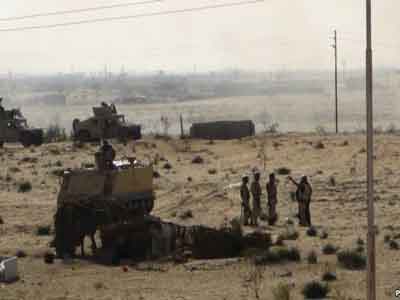 مقتل جندي مصري برصاص قناص في سيناء