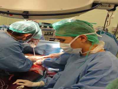 عملية جراحيه بمستشفى الهواري
