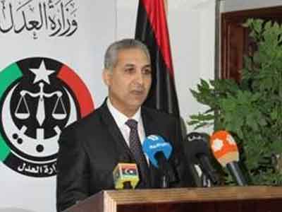 وزير العدل في حكومة الإنقاذ الوطني مصطفى أحمد القليب 