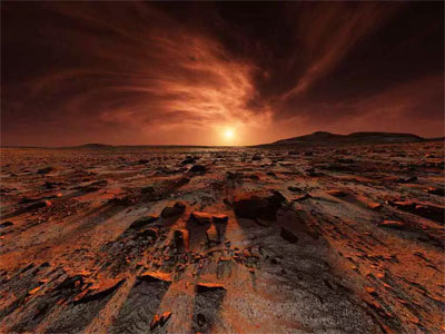 الدراسة تظهر ان سطح المريخ ضار جدا للخلايا