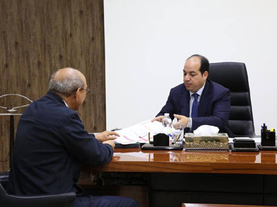 النائب أحمد معيتيق يلتقي رئيس اللجنة المركزية لانتخابات المجالس البلدية  