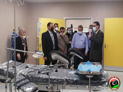 افتتاح قسم النساء والولادة بمستشفى غريان المركزي التعليمي