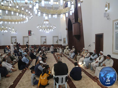 احتفال أهالي وسكّان محلة الحميدية بتاجوراء بافتتاح مسجد فتح مكة