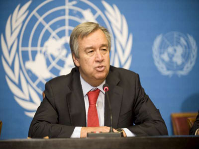 الأمين العام للأمم المتحدة أنطونيو غوتيريس 