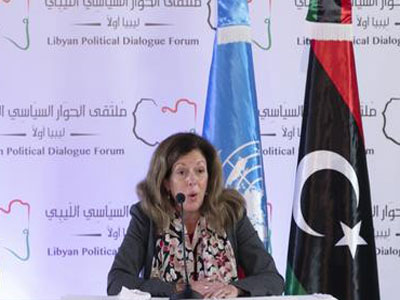 رئيس بعثة الامم المتحدة للدعم في ليبيا بالانابة ستيفاني وليامز 