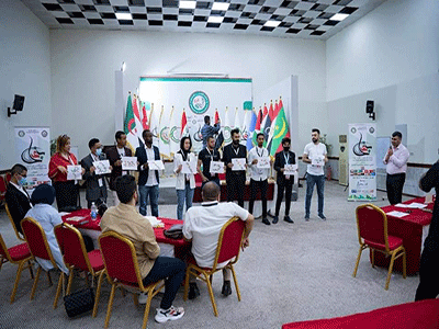 ليبيا تتوج بالترتيب الأول عربيا في مسابقات الذاكرة العربية للشباب العربي ببغداد